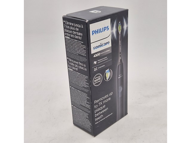 2x elektrische tandenborstel, phillips, sonicare 4300 protectiveclean - afbeelding 1 van  4