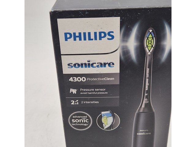 2x elektrische tandenborstel, phillips, sonicare 4300 protectiveclean - afbeelding 4 van  4
