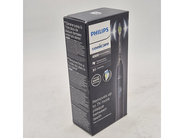 2x elektrische tandenborstel, phillips, sonicare 4300 protectiveclean - afbeelding 1 van  4