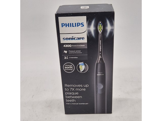 2x elektrische tandenborstel, phillips, sonicare 4300 protectiveclean - afbeelding 2 van  4
