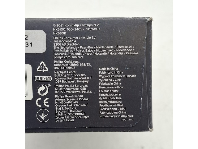 2x elektrische tandenborstel, phillips, sonicare 4300 protectiveclean - afbeelding 4 van  4