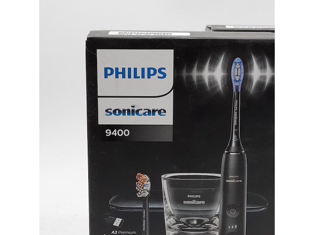 2x elektrische tandenborstel, phillips, sonicare 9400 - afbeelding 3 van  6