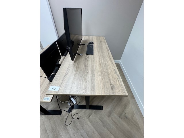 2x elektrische zit-sta bureau - afbeelding 5 van  6