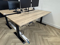 2x elektrische zit-sta bureau - afbeelding 2 van  8
