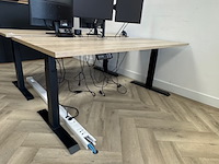 2x elektrische zit-sta bureau - afbeelding 3 van  8