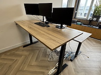 2x elektrische zit-sta bureau - afbeelding 2 van  7
