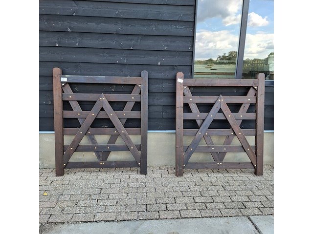 2x enkele poort - afbeelding 1 van  4