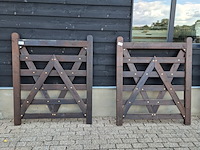2x enkele poort - afbeelding 1 van  4