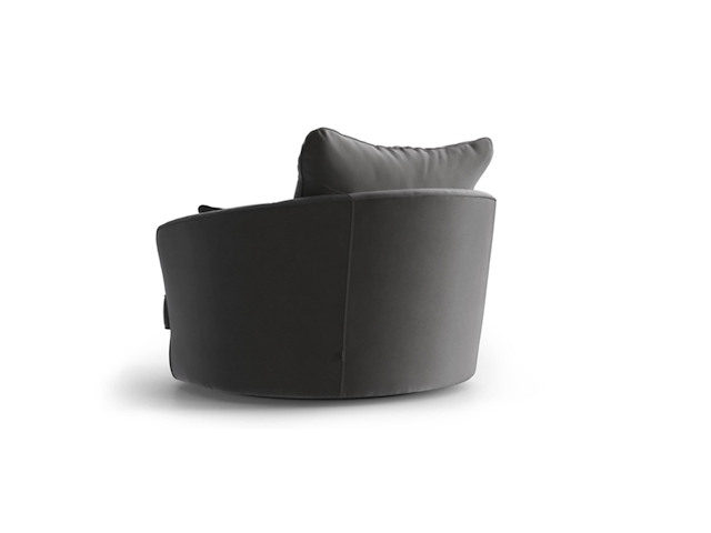 2x fauteuil | draaibaar, naduvi collection, vendôme, antraciet - afbeelding 2 van  5