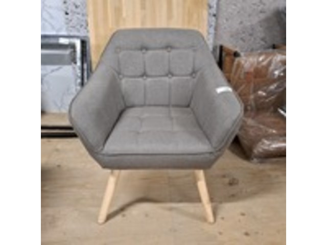 2x fauteuil grijs - afbeelding 2 van  3