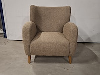 2x fauteuil met bijzettafel, rivièra maison la contessina , brown 15 - afbeelding 3 van  9