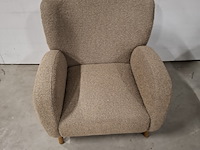 2x fauteuil met bijzettafel, rivièra maison la contessina , brown 15 - afbeelding 4 van  9