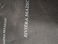 2x fauteuil met bijzettafel, rivièra maison la contessina , brown 15 - afbeelding 7 van  9