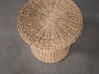 2x fauteuil met bijzettafel, rivièra maison la contessina , brown 15 - afbeelding 9 van  9