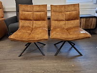 2x fauteuil okergeel - afbeelding 1 van  5