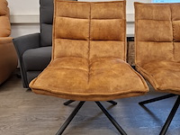2x fauteuil okergeel - afbeelding 3 van  5