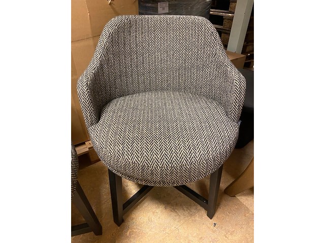 2x fauteuil, passe partout, lima, grijs, 65 x 65 x 82 cm zithoogte: ca. 51 cm - afbeelding 4 van  4