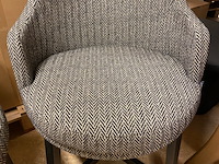 2x fauteuil, passe partout, lima, grijs, 65 x 65 x 82 cm zithoogte: ca. 51 cm - afbeelding 4 van  4