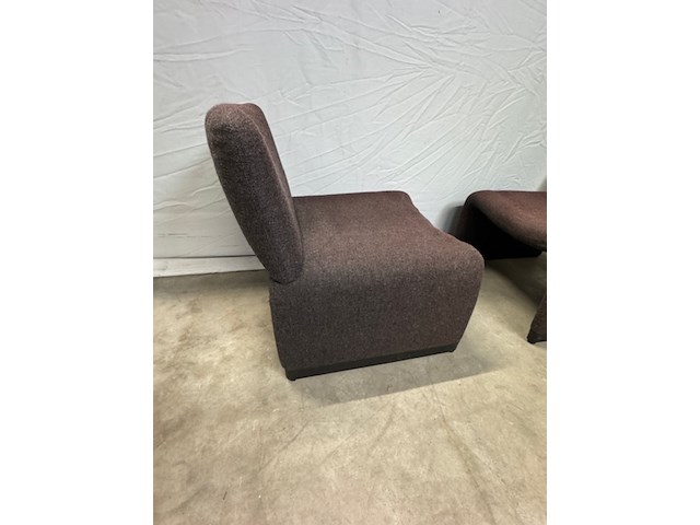 2x fauteuil piretti, bruin, design - afbeelding 9 van  9