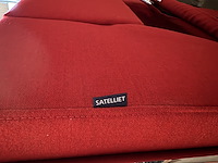 2x fauteuil rood, satelliet - afbeelding 3 van  3