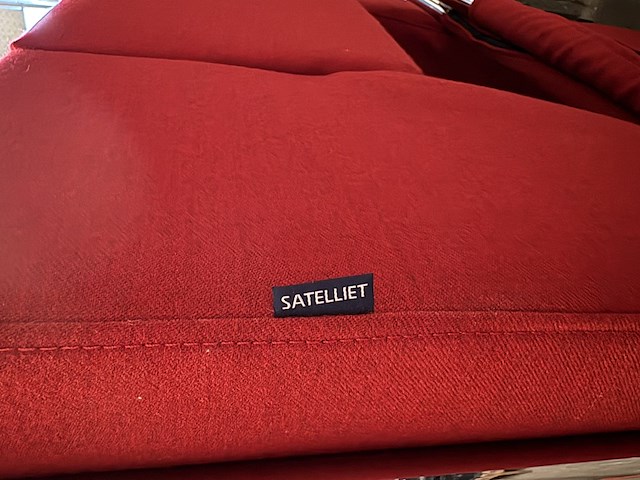 2x fauteuil rood, satelliet - afbeelding 3 van  3