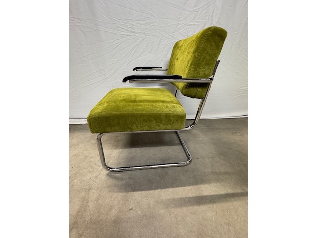 2x fauteuil zuiver, ridge rib, groen - afbeelding 2 van  13