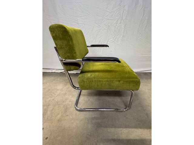 2x fauteuil zuiver, ridge rib, groen - afbeelding 4 van  13