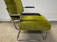 2x fauteuil zuiver, ridge rib, groen - afbeelding 4 van  13