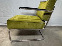 2x fauteuil zuiver, ridge rib, groen - afbeelding 8 van  13