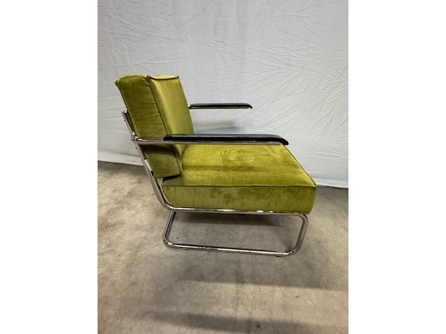 2x fauteuil zuiver, ridge rib, groen - afbeelding 10 van  13