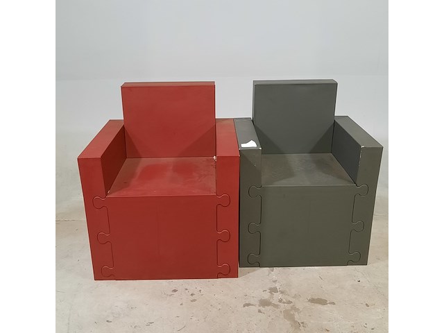 2x fauteuil - afbeelding 1 van  11