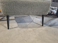 2x fauteuils, label51, nora, grijs / chroom, 2025 - afbeelding 5 van  6