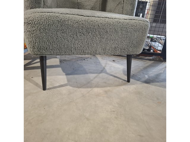 2x fauteuils, label51, nora, grijs / chroom, 2025 - afbeelding 5 van  6