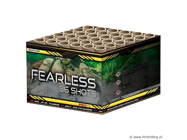 2x fearless 36 shots - afbeelding 1 van  1