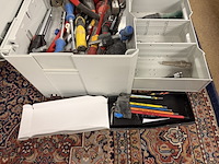 2x festool systainer met divers handgereedschap - afbeelding 3 van  12