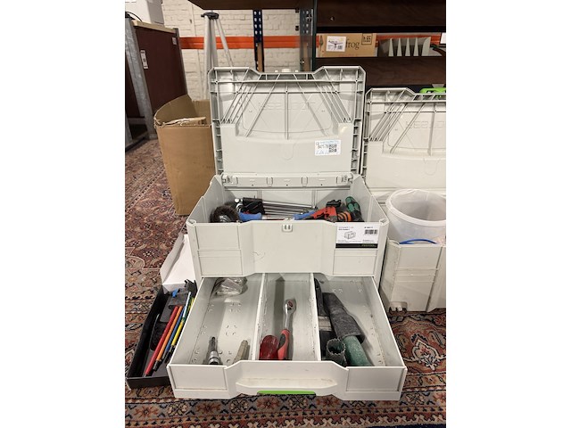 2x festool systainer met divers handgereedschap - afbeelding 5 van  12