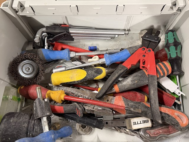 2x festool systainer met divers handgereedschap - afbeelding 8 van  12