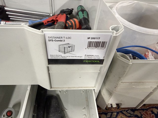 2x festool systainer met divers handgereedschap - afbeelding 12 van  12