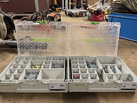 2x festool systainer organizer met inhoud - afbeelding 1 van  7