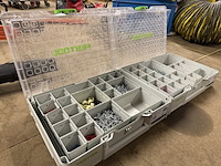 2x festool systainer organizer met inhoud - afbeelding 7 van  7