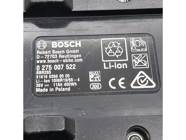 2x fietsaccu, bosch, powerpack 400 - afbeelding 7 van  7