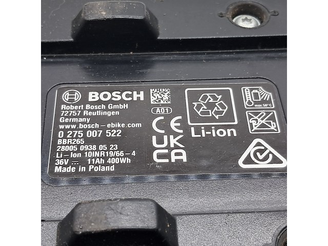 2x fietsaccu, bosch, powerpack 400 - afbeelding 7 van  7