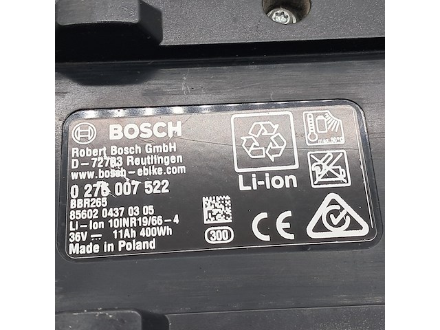 2x fietsaccu, bosch, powerpack 400 - afbeelding 5 van  6