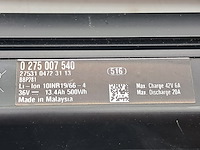 2x fietsaccu, bosch, powertube 500 0275007540 - afbeelding 3 van  5