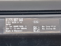 2x fietsaccu, bosch, powertube 500 0275007540 - afbeelding 4 van  5