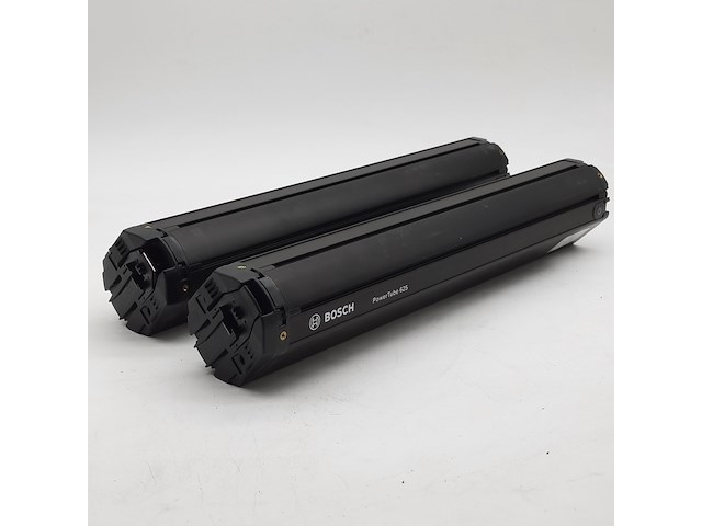 2x fietsaccu, bosch, powertube 625 - afbeelding 1 van  13