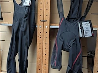 2x fietsbroek met zeem rh+, zwart, mt s