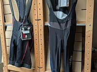 2x fietsbroek met zeem rh+, zwart, mt xl