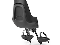 2x fietsstoel voorstoel bobike, mini one urban black - afbeelding 2 van  7