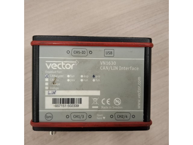 2x flexible 2-channel bus interface, vector, vn1630 en vn1630a - afbeelding 2 van  14